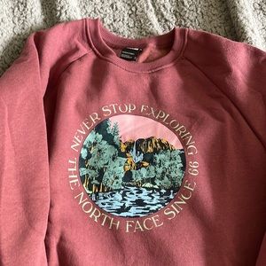 North Face Crew Hoodie